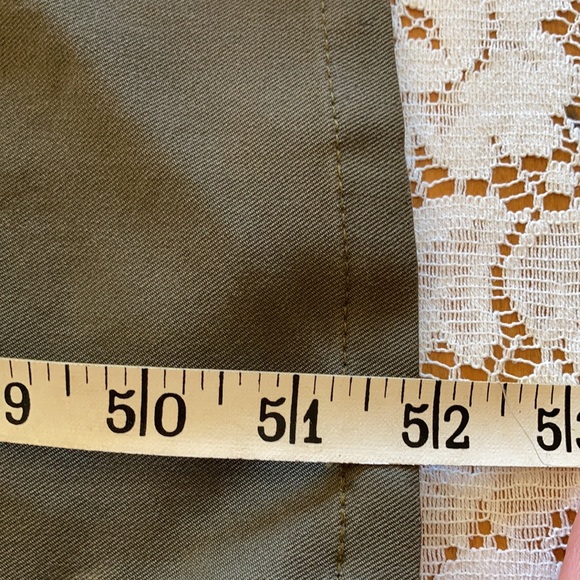 EUC Vintage Olive Green Overall Maxi Dress 90’s Lagenlook Size S - Picture 12 of 12